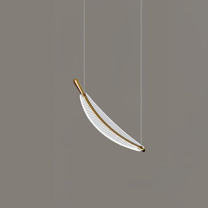 Modern Leaf LED Chandelier - Dimmable, Energy-Efficient Lighting