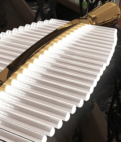 Modern Leaf LED Chandelier - Dimmable, Energy-Efficient Lighting