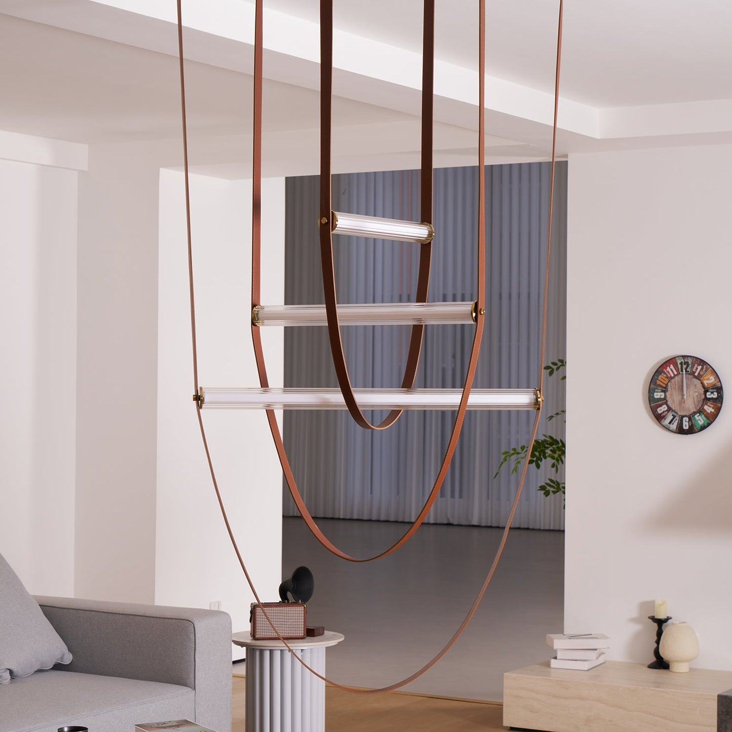 Tracer Belt Pendant Lamp - Adjustable Height, Energy-Efficient LED
