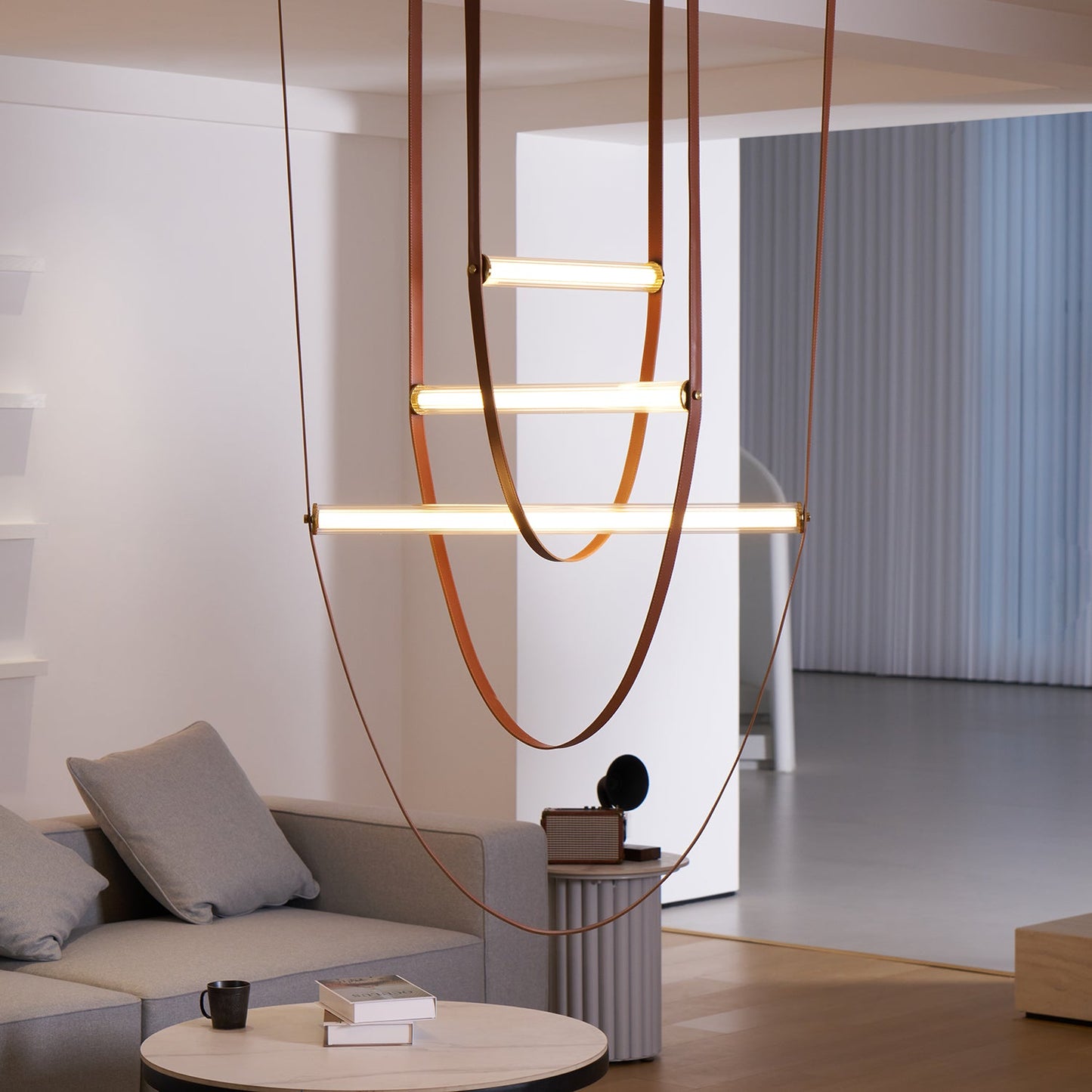Tracer Belt Pendant Lamp - Adjustable Height, Energy-Efficient LED