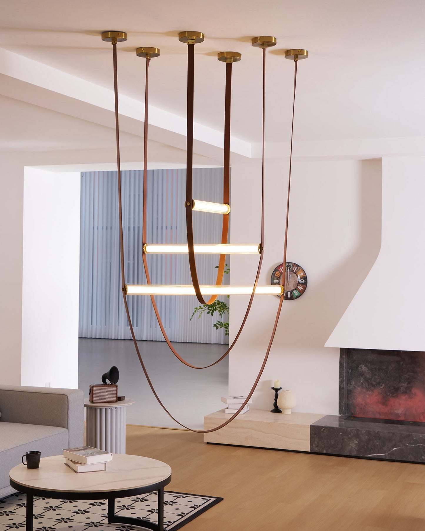 Tracer Belt Pendant Lamp - Adjustable Height, Energy-Efficient LED