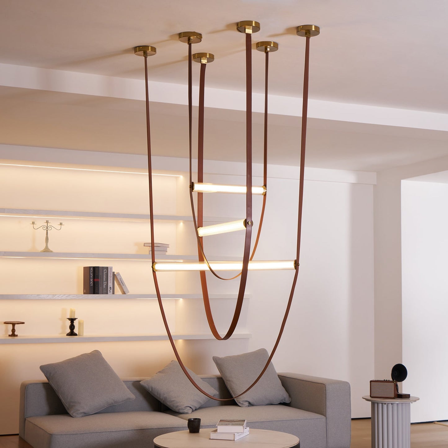 Tracer Belt Pendant Lamp - Adjustable Height, Energy-Efficient LED