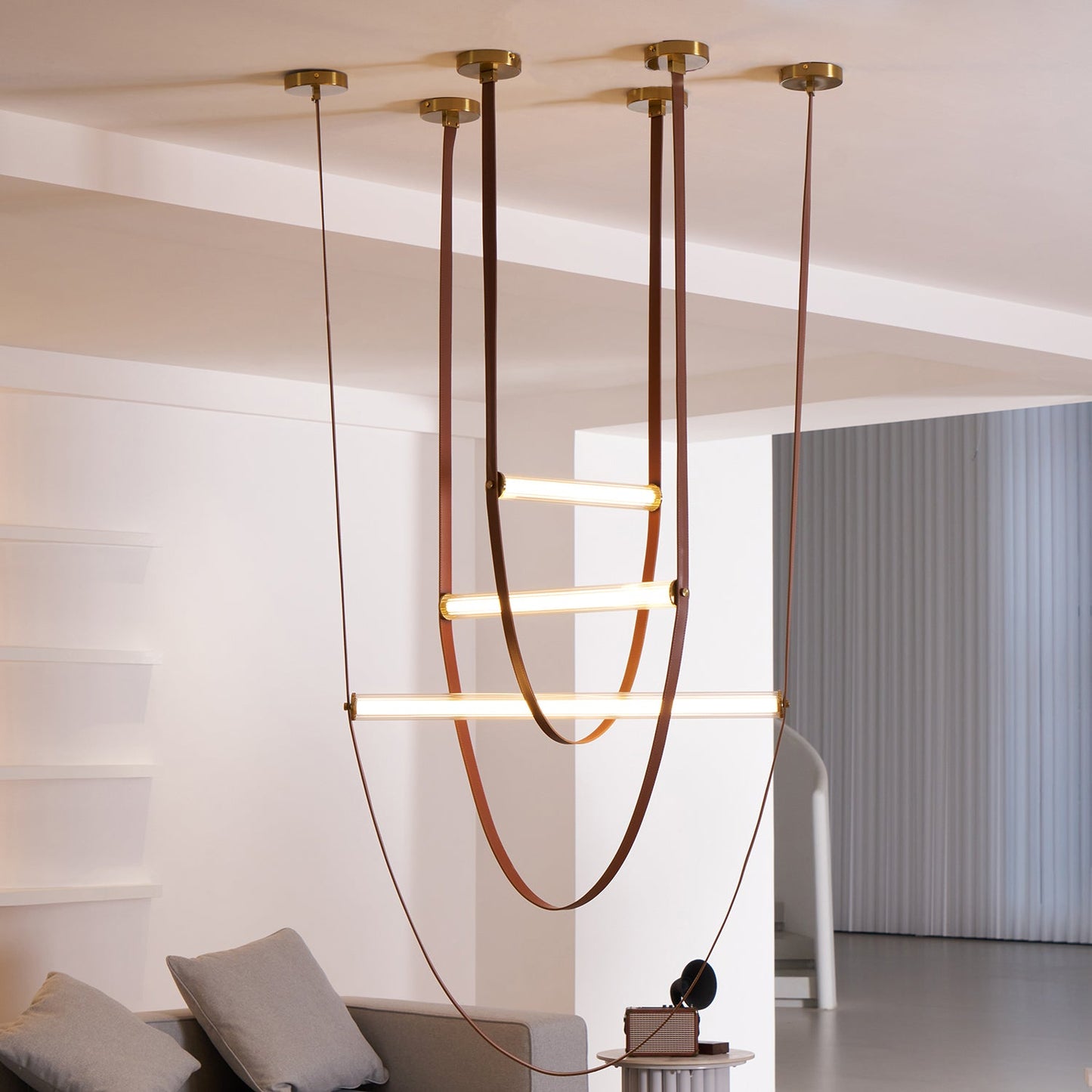 Tracer Belt Pendant Lamp - Adjustable Height, Energy-Efficient LED