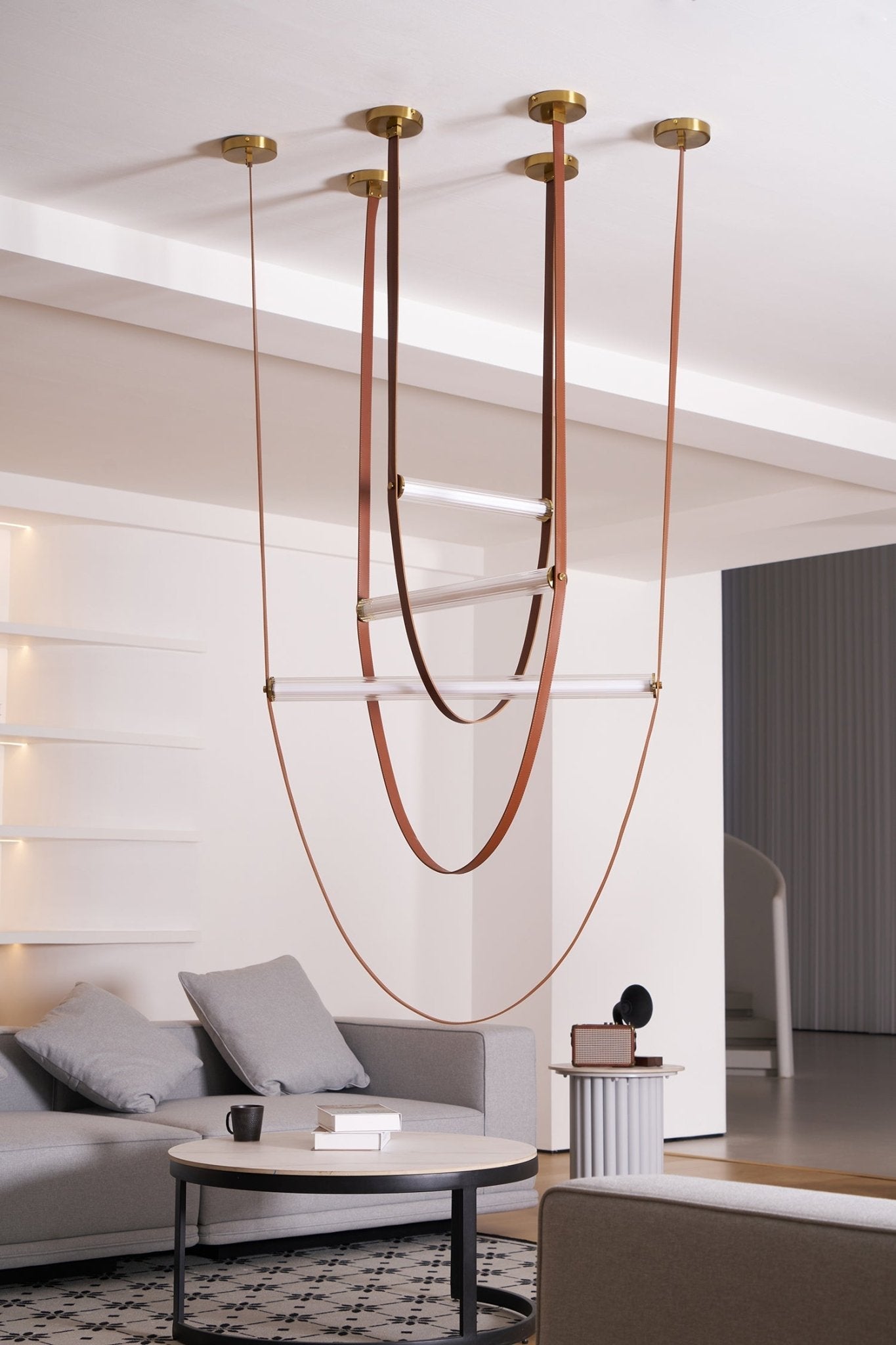 Tracer Belt Pendant Lamp - Adjustable Height, Energy-Efficient LED