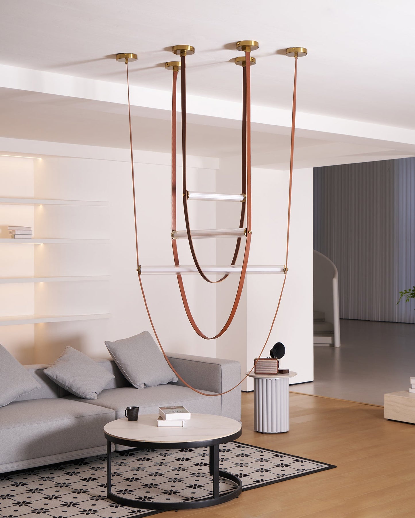 Tracer Belt Pendant Lamp - Adjustable Height, Energy-Efficient LED
