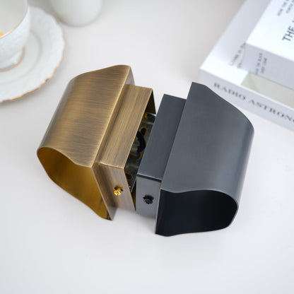 Leclerc Brass Wall Lamp - Elegant Design, Adjustable Light Direction