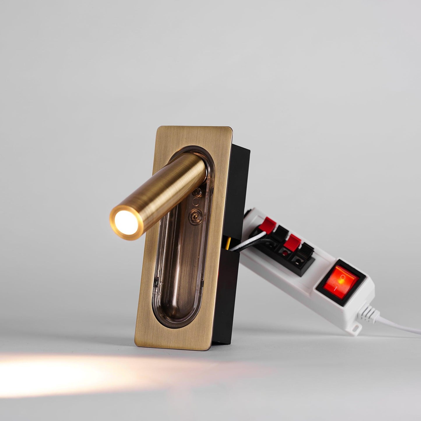 OmniLux Adjustable LED Reading Lamp with Touch Control & Dimming