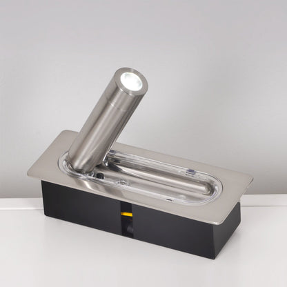OmniLux Adjustable LED Reading Lamp with Touch Control & Dimming