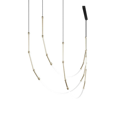 Leda Crystal Chandelier - Elegant Lighting with Dimmable Functionality