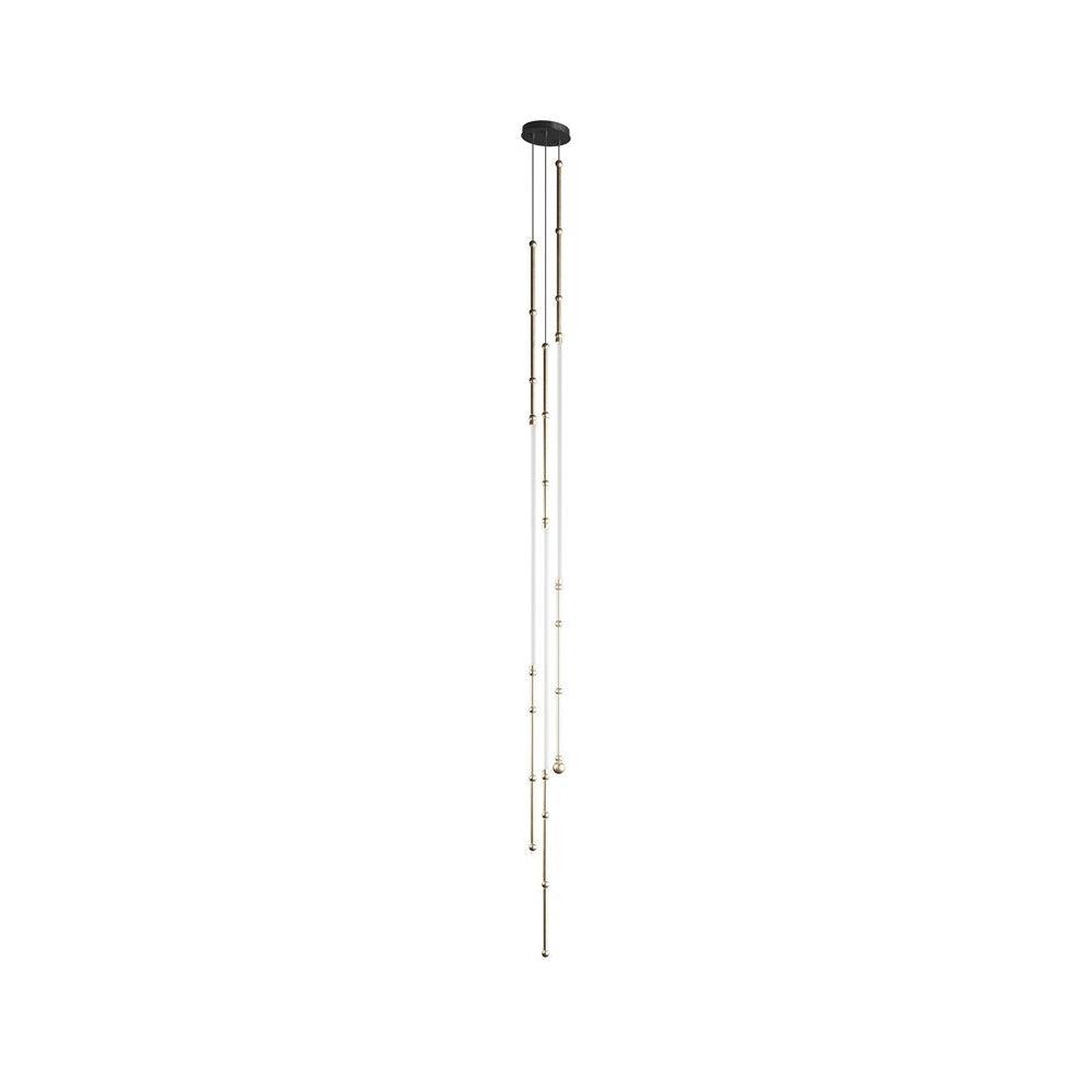 Leda Crystal Chandelier - Elegant Lighting with Dimmable Functionality