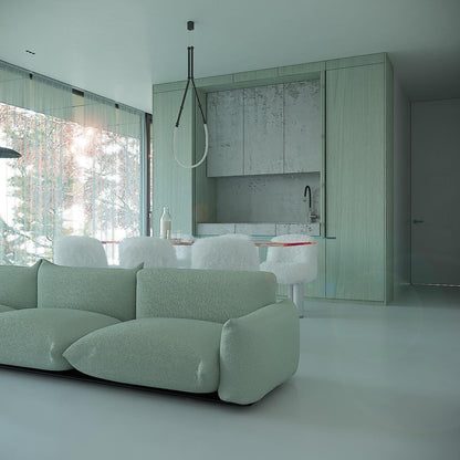Leda Crystal Chandelier - Elegant Lighting with Dimmable Functionality