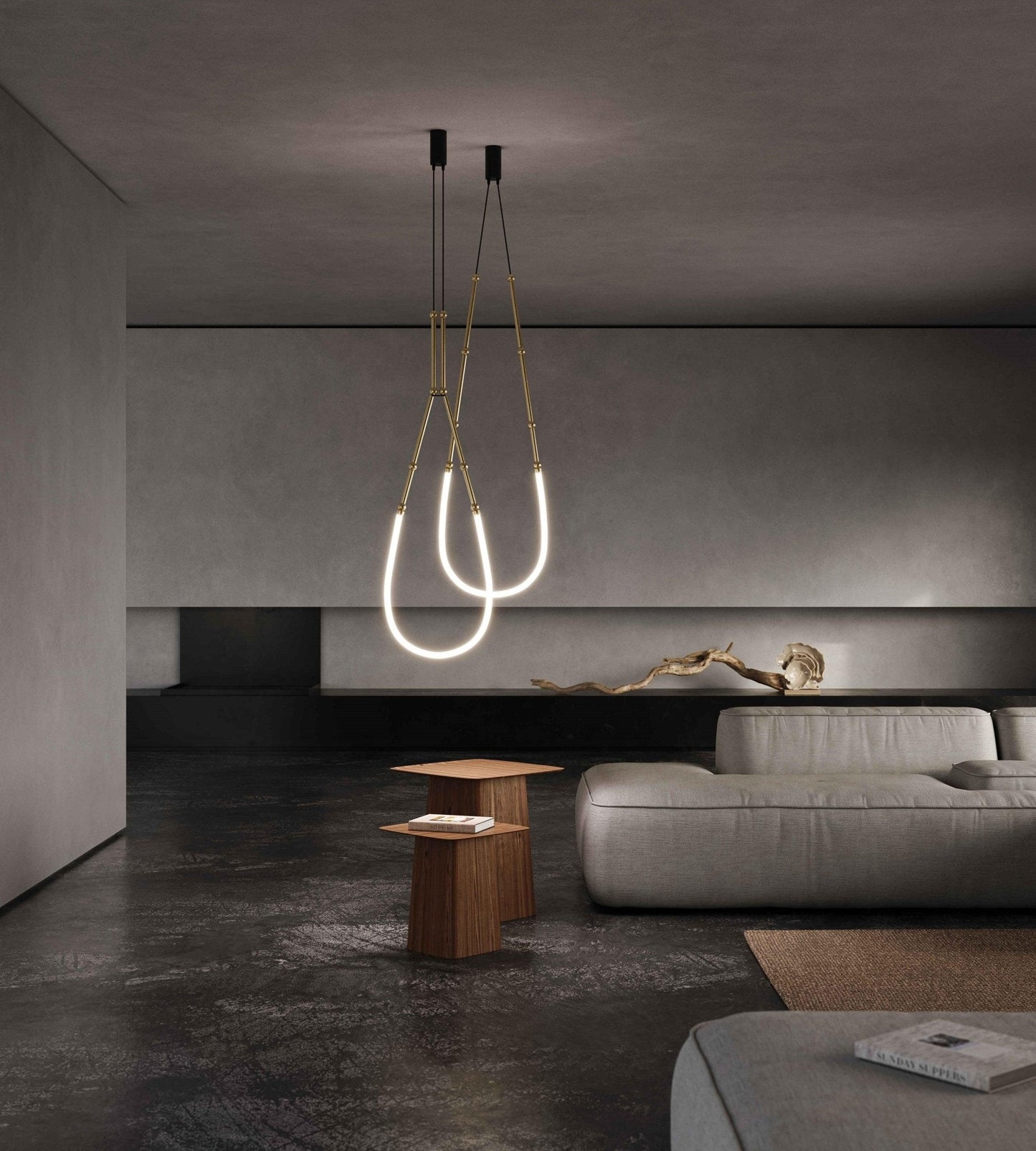 Leda Crystal Chandelier - Elegant Lighting with Dimmable Functionality