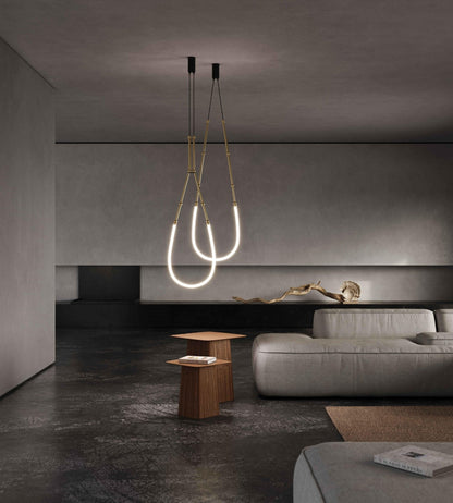Leda Crystal Chandelier - Elegant Lighting with Dimmable Functionality