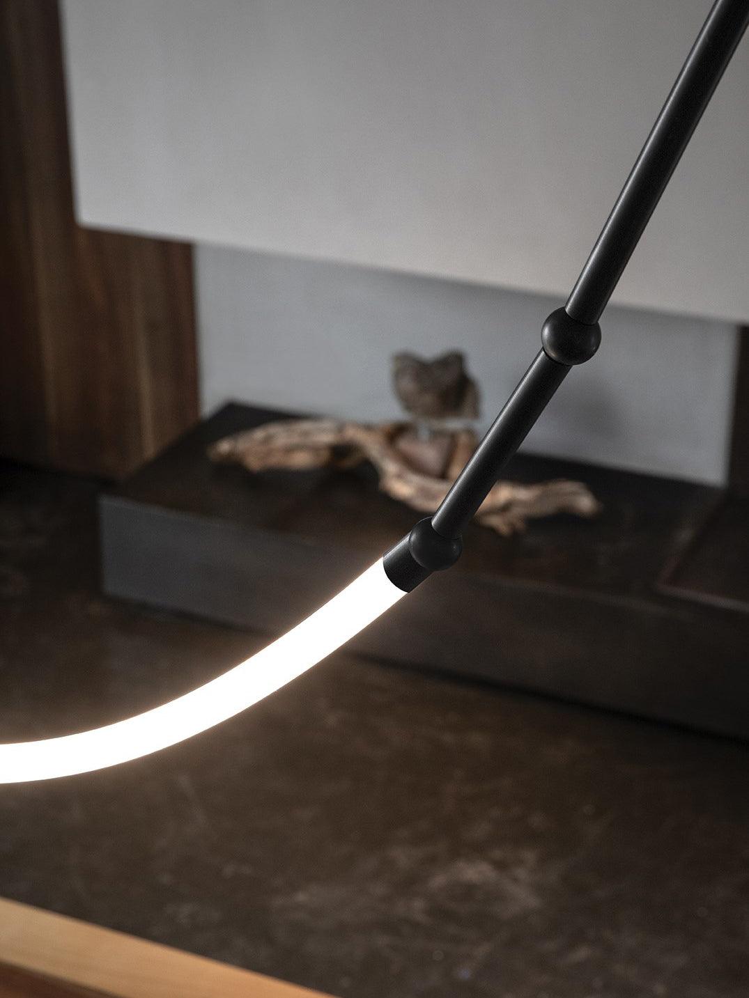 Leda Crystal Chandelier - Elegant Lighting with Dimmable Functionality