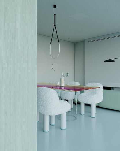 Leda Crystal Chandelier - Elegant Lighting with Dimmable Functionality