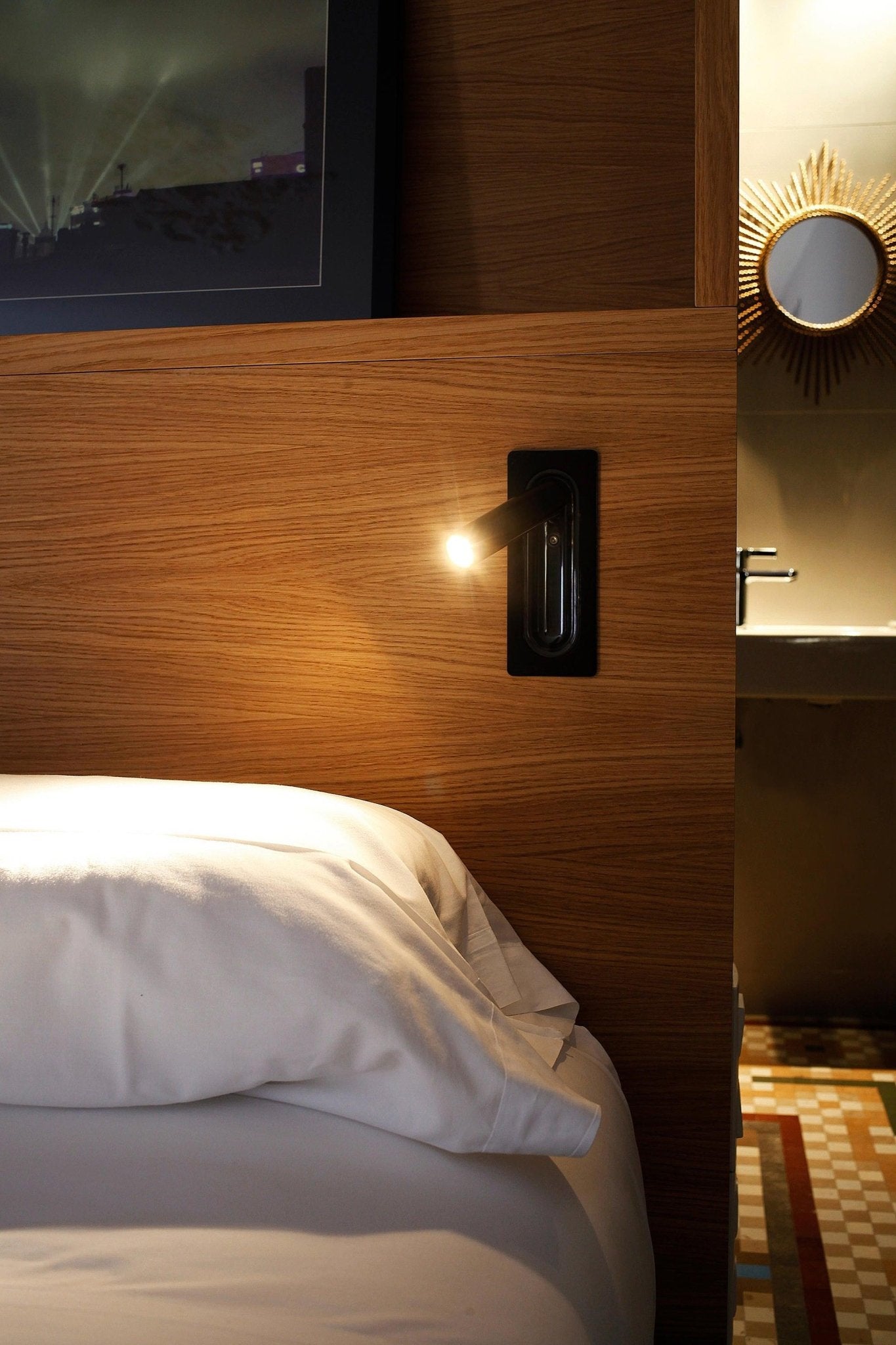 OmniLux Adjustable LED Reading Lamp with Touch Control & Dimming