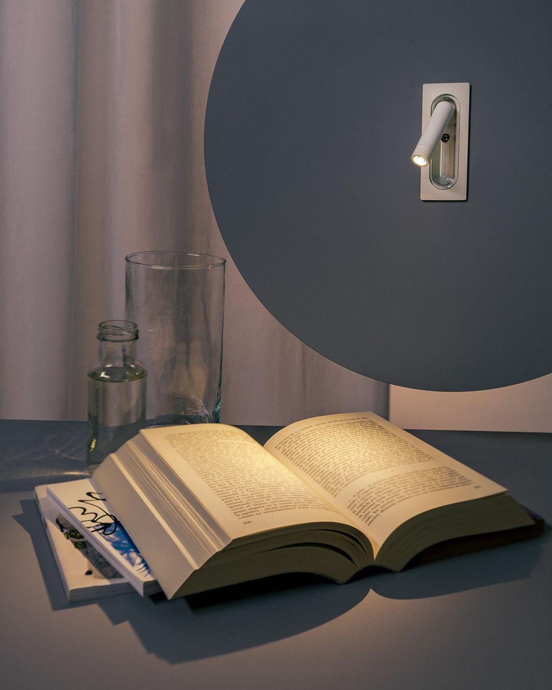 OmniLux Adjustable LED Reading Lamp with Touch Control & Dimming