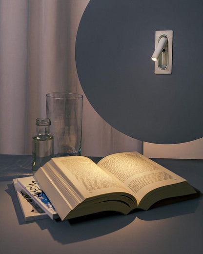 OmniLux Adjustable LED Reading Lamp with Touch Control & Dimming