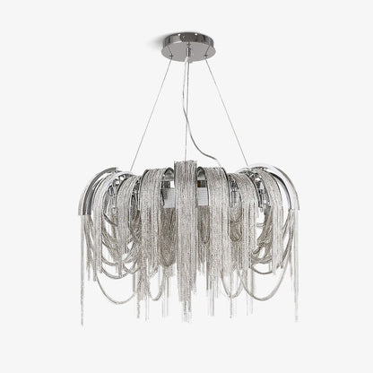 Elegant Length Chains Chandelier - Adjustable Height, Modern Design