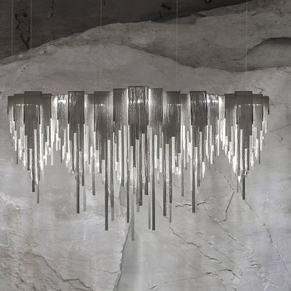 Elegant Length Chains Chandelier - Adjustable Height, Modern Design