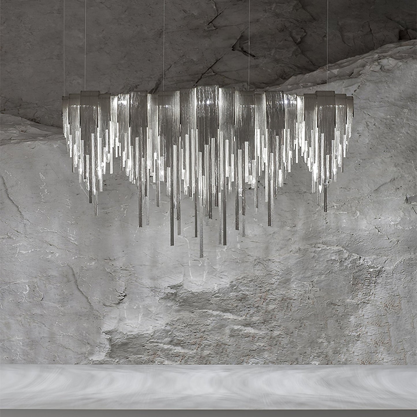 Elegant Length Chains Chandelier - Adjustable Height, Modern Design