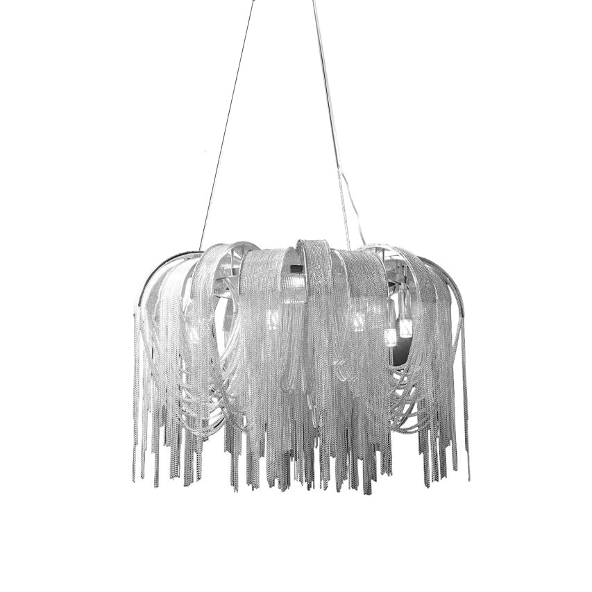 Elegant Length Chains Chandelier - Adjustable Height, Modern Design