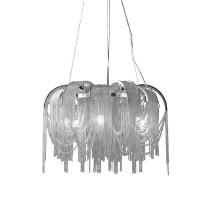 Elegant Length Chains Chandelier - Adjustable Height, Modern Design