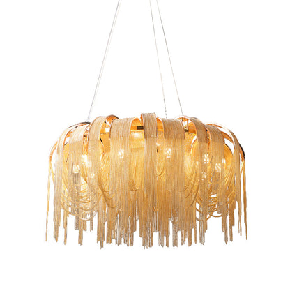 Elegant Length Chains Chandelier - Adjustable Height, Modern Design