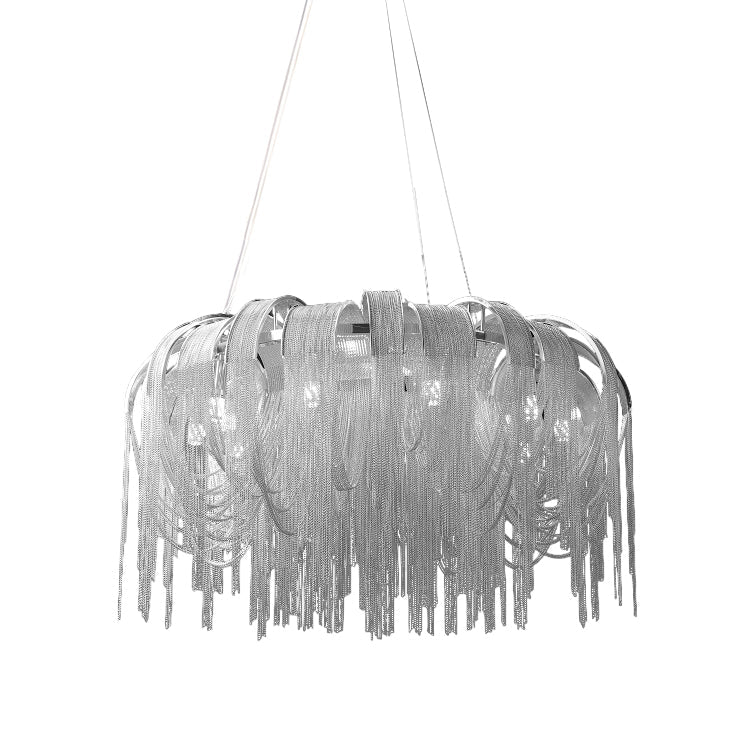 Elegant Length Chains Chandelier - Adjustable Height, Modern Design