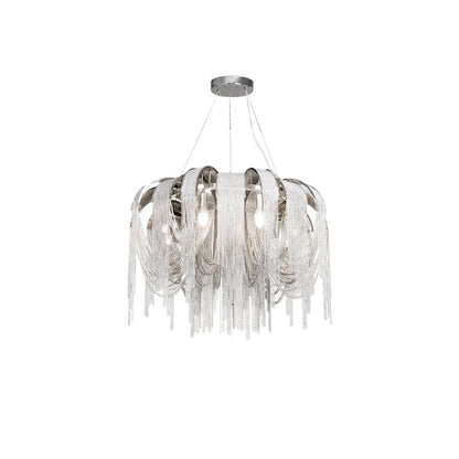 Elegant Length Chains Chandelier - Adjustable Height, Modern Design