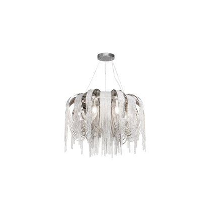 Elegant Length Chains Chandelier - Adjustable Height, Modern Design