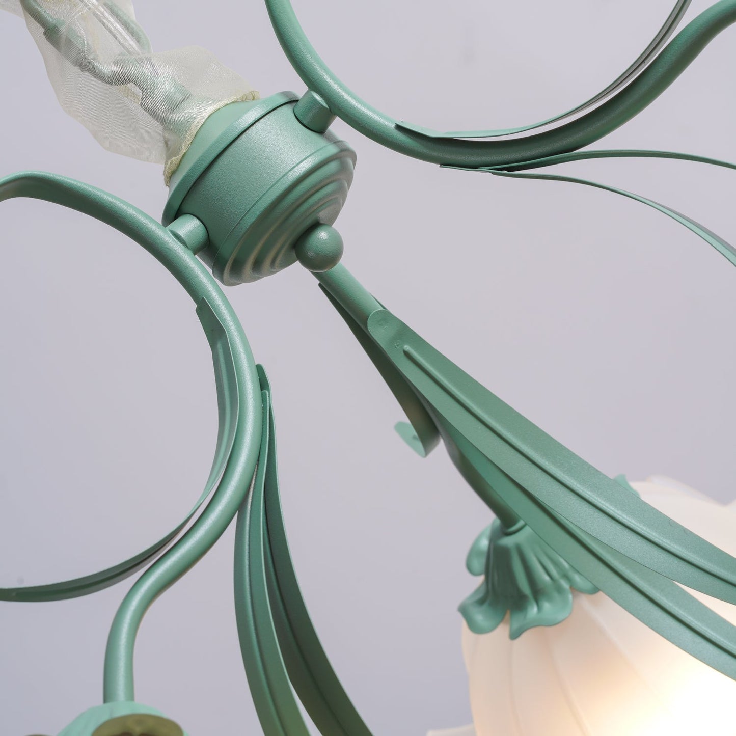 Lily of the Valley Flower Chandelier - Elegant Design, LED Lighting