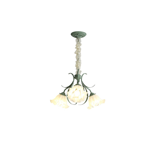 Lily of the Valley Flower Chandelier - Elegant Design, LED Lighting