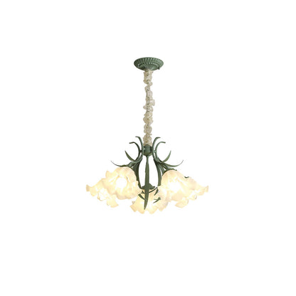 Lily of the Valley Flower Chandelier - Elegant Design, LED Lighting