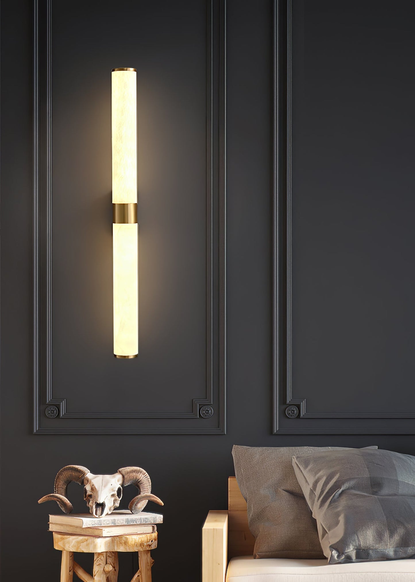 Line Alabaster Wall Light - Elegant Design, Energy Efficient LED