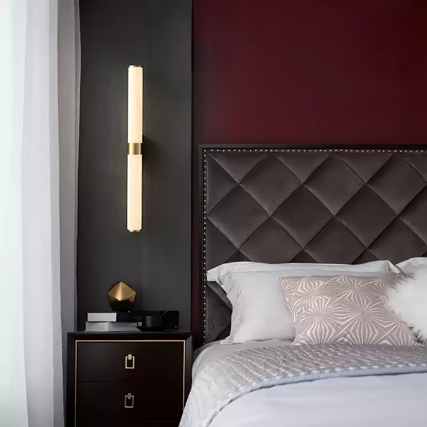 Line Alabaster Wall Light - Elegant Design, Energy Efficient LED