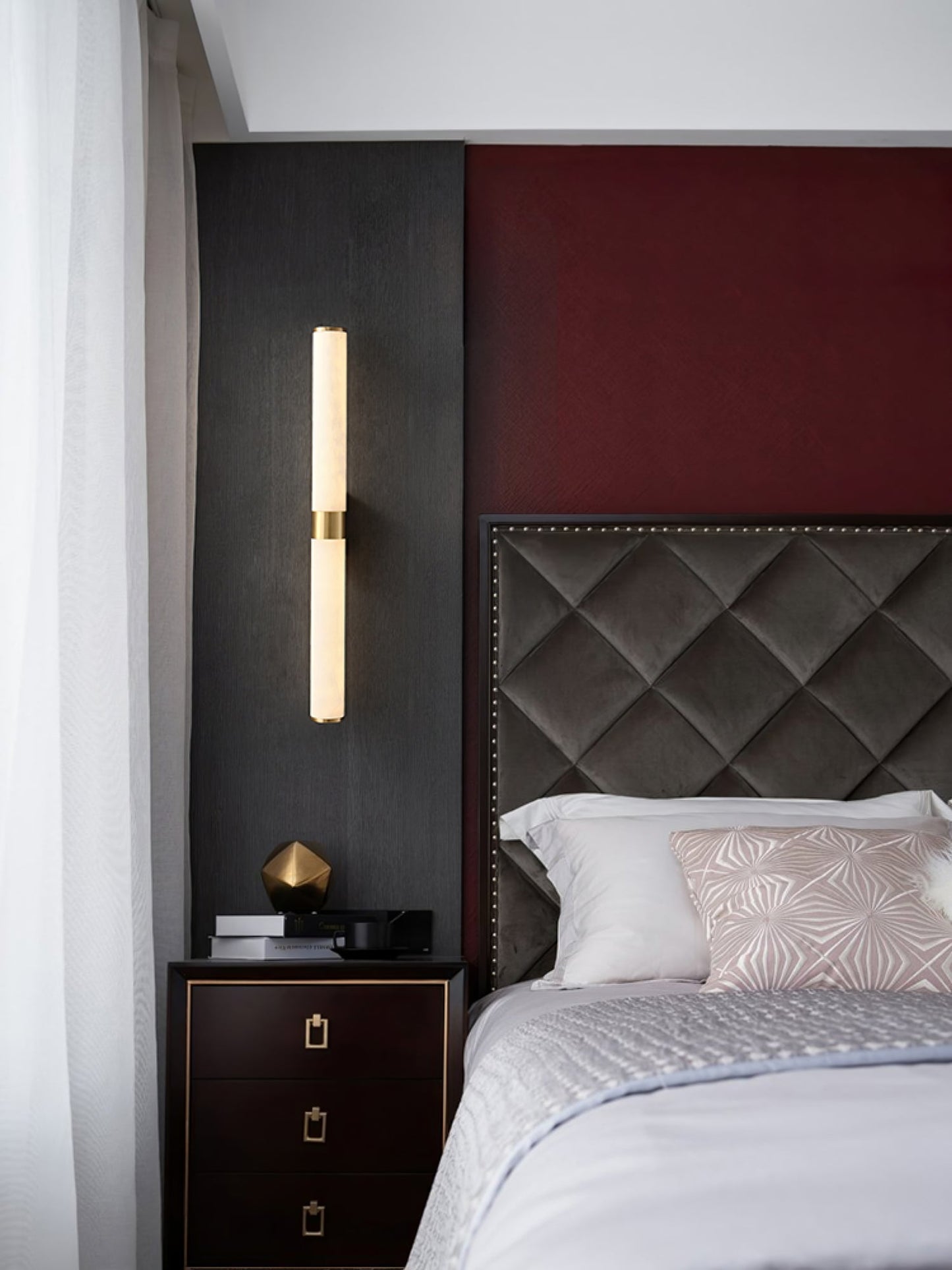 Line Alabaster Wall Light - Elegant Design, Energy Efficient LED