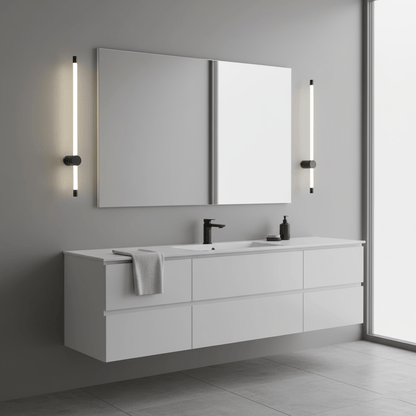 Modern Linear LED Sconce - Dimmable, Energy-Efficient Lighting Solutio