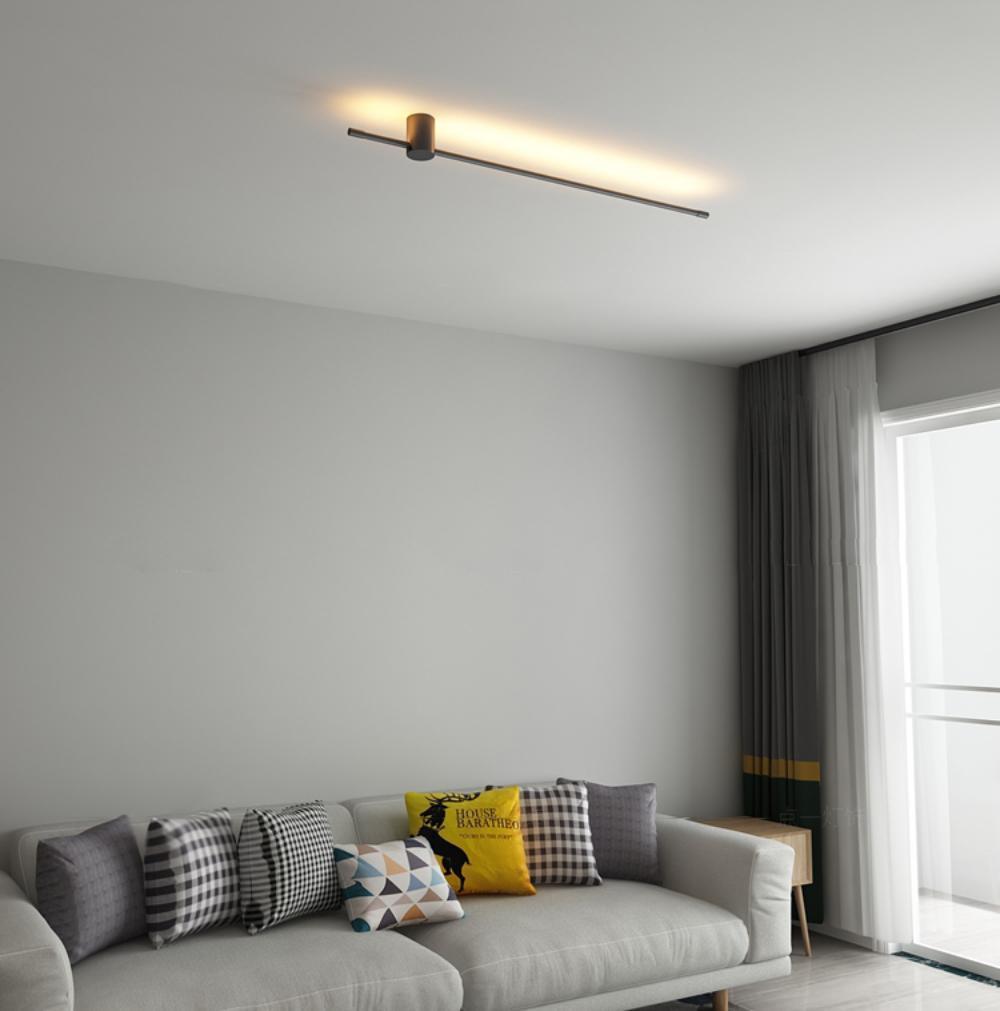 Rechargeable Linear LED Wall Light with Motion Sensor & Dimmable Brigh