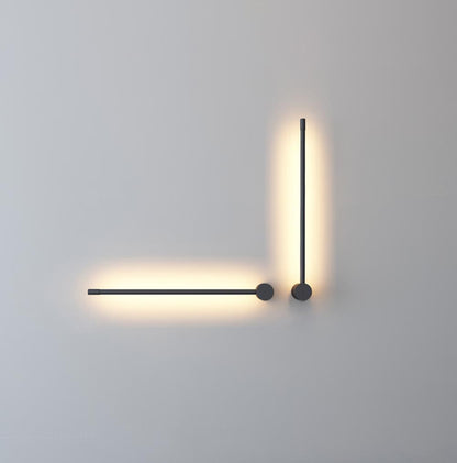 Rechargeable Linear LED Wall Light with Motion Sensor & Dimmable Brigh
