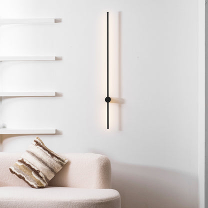 Rechargeable Linear LED Wall Light with Motion Sensor & Dimmable Brigh