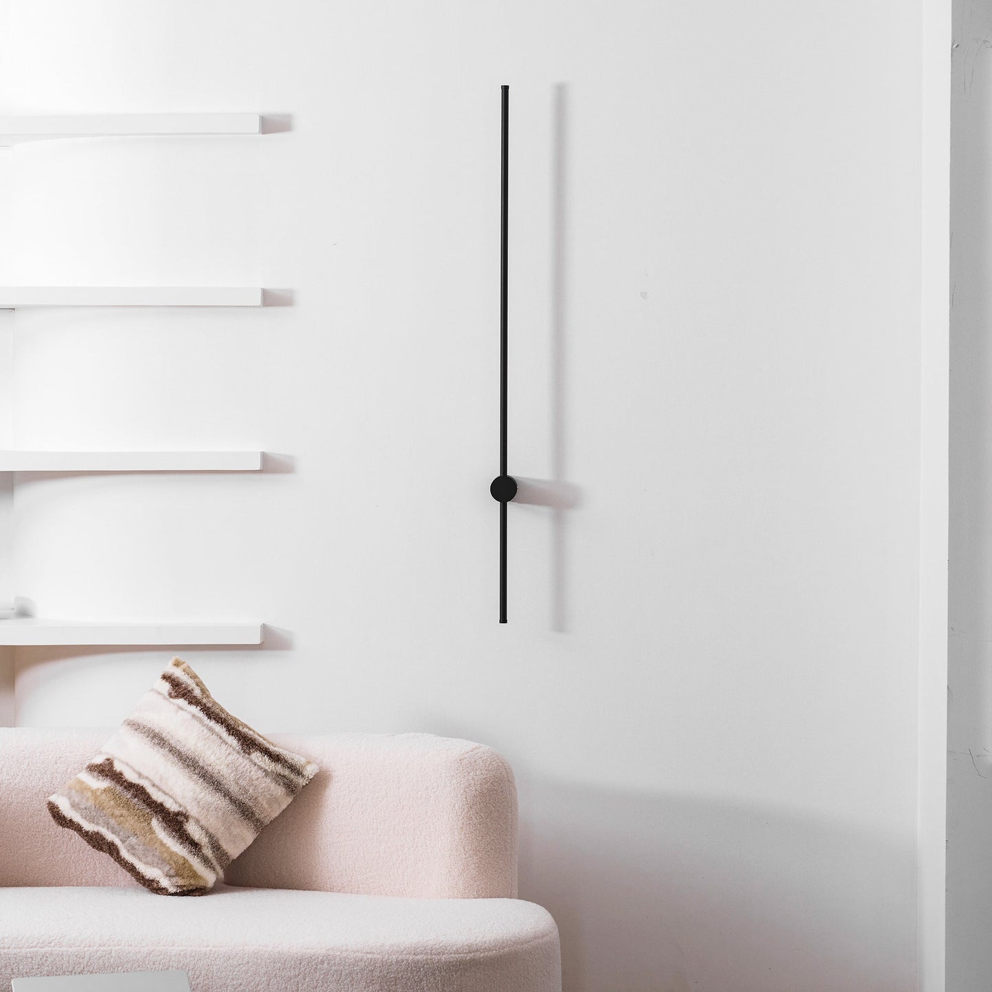 Rechargeable Linear LED Wall Light with Motion Sensor & Dimmable Brigh