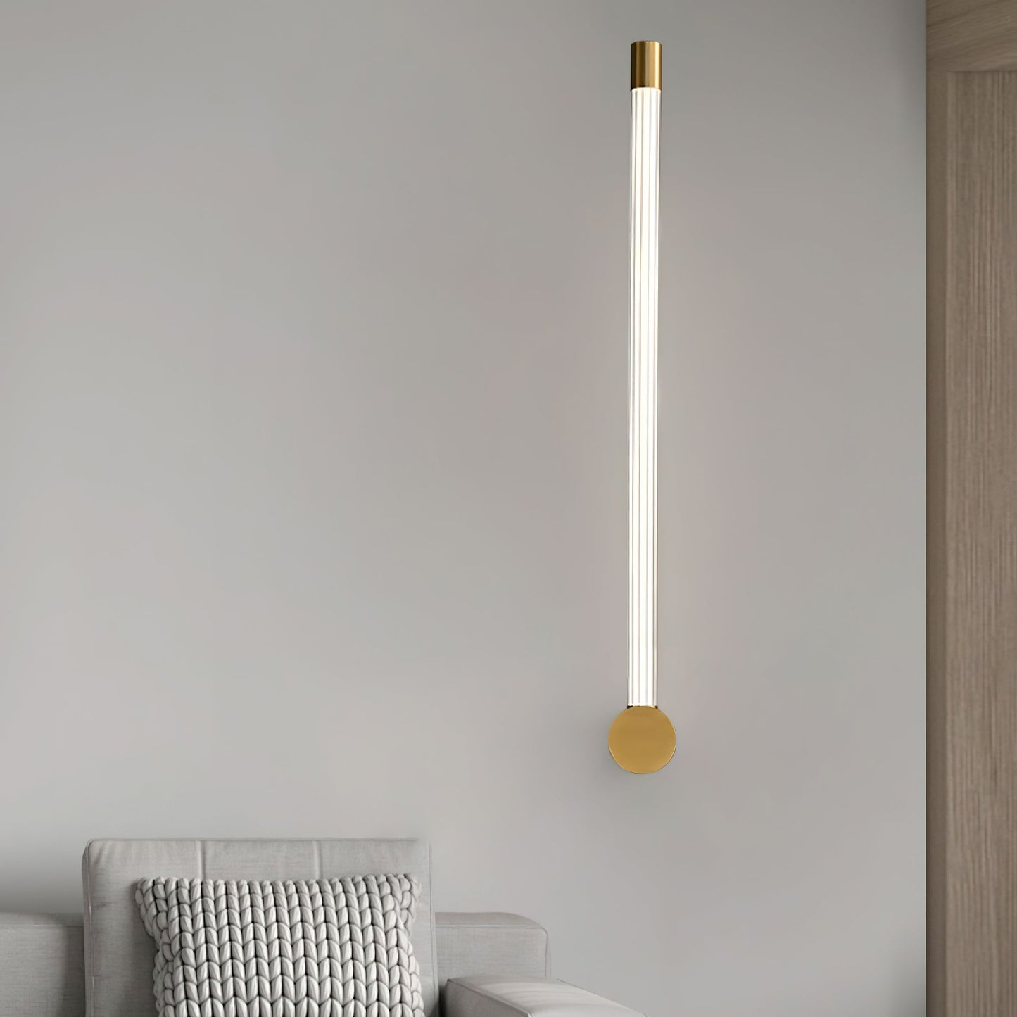 Modern Linear LED Sconce - Dimmable, Energy-Efficient Lighting Solutio