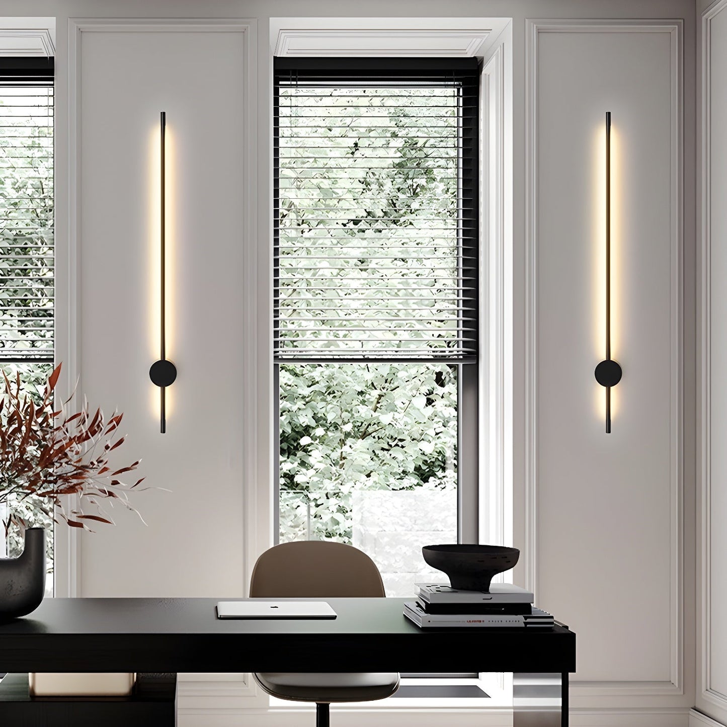Linear LED Wall Light - Energy Efficient, Dimmable, Modern Design