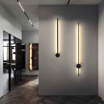 Rechargeable Linear LED Wall Light with Motion Sensor & Dimmable Brigh