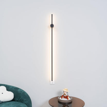 Rechargeable Linear LED Wall Light with Motion Sensor & Dimmable Brigh