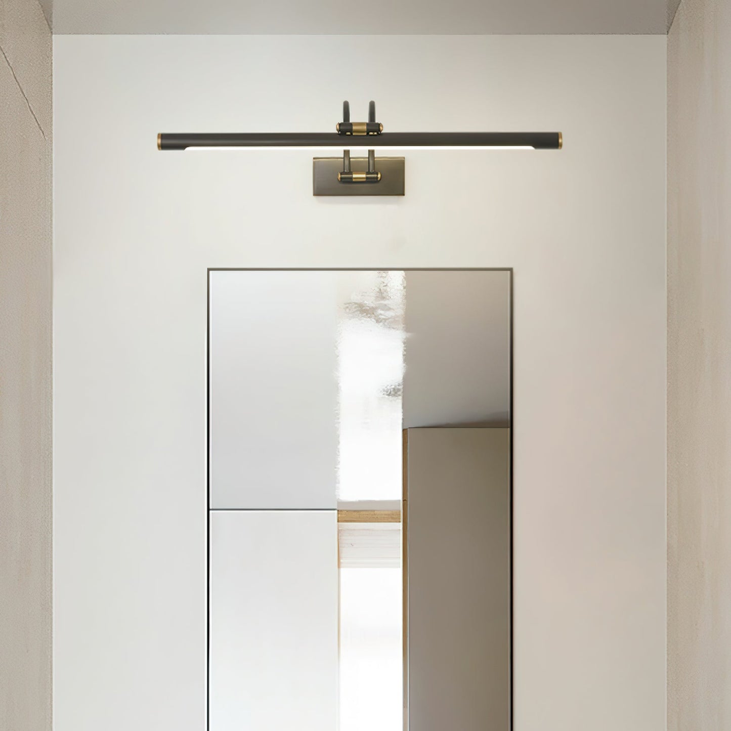 Sleek Linear Vanity Wall Light - Energy-Efficient & Adjustable Brightn