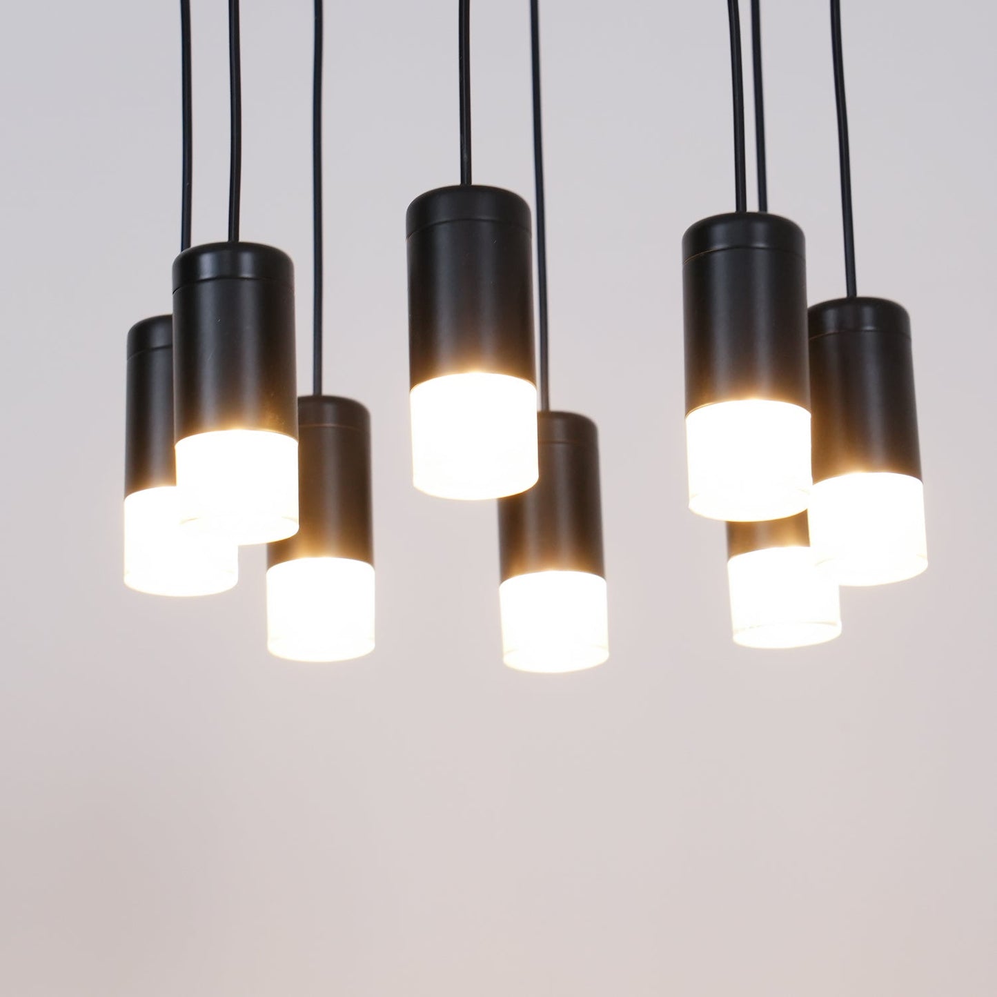Elegant Lattice Chandelier with Adjustable Height and Crystal Accents