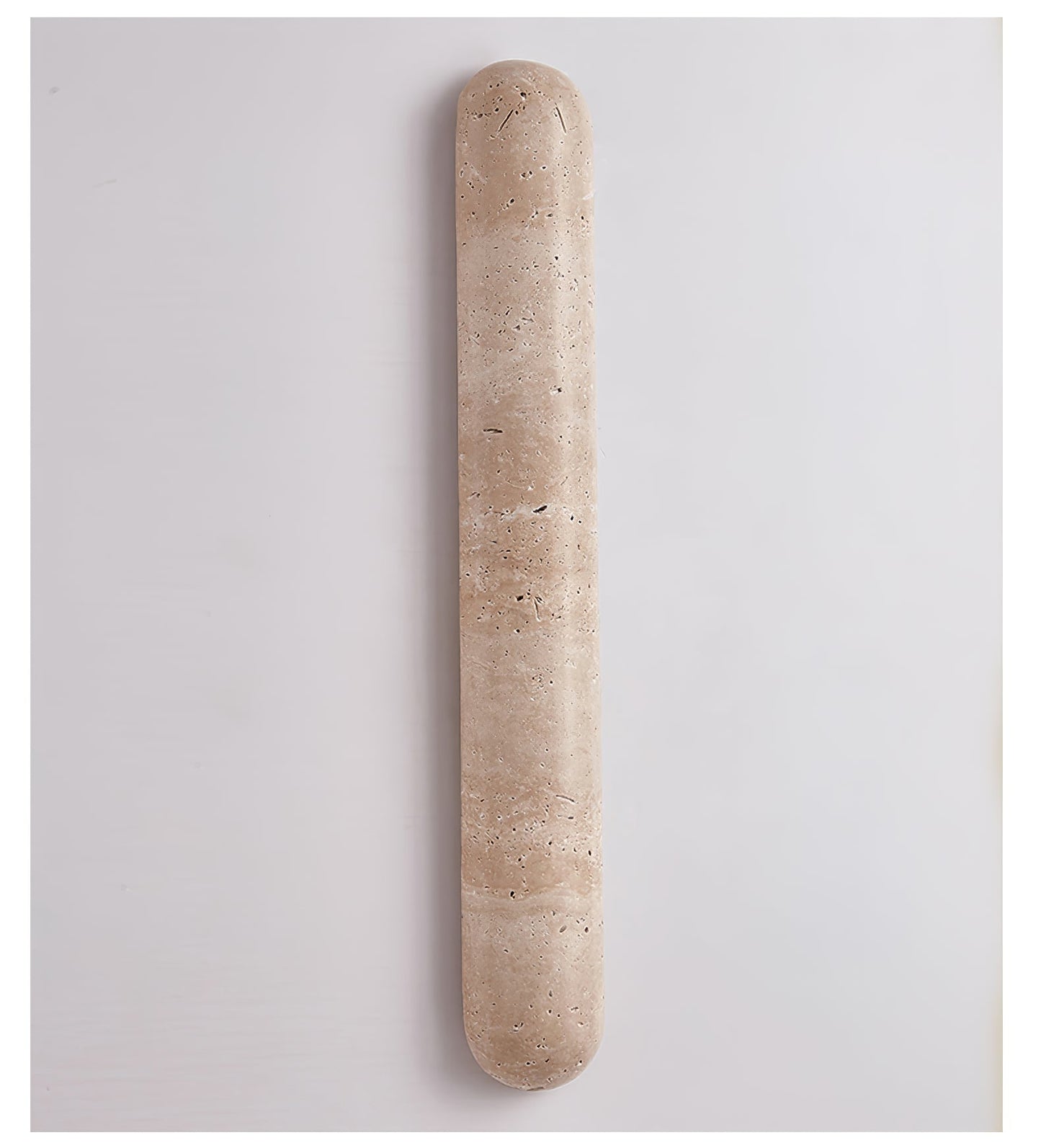 Liora Travertine Wall Sconce - Elegant Design, Adjustable Light Direct