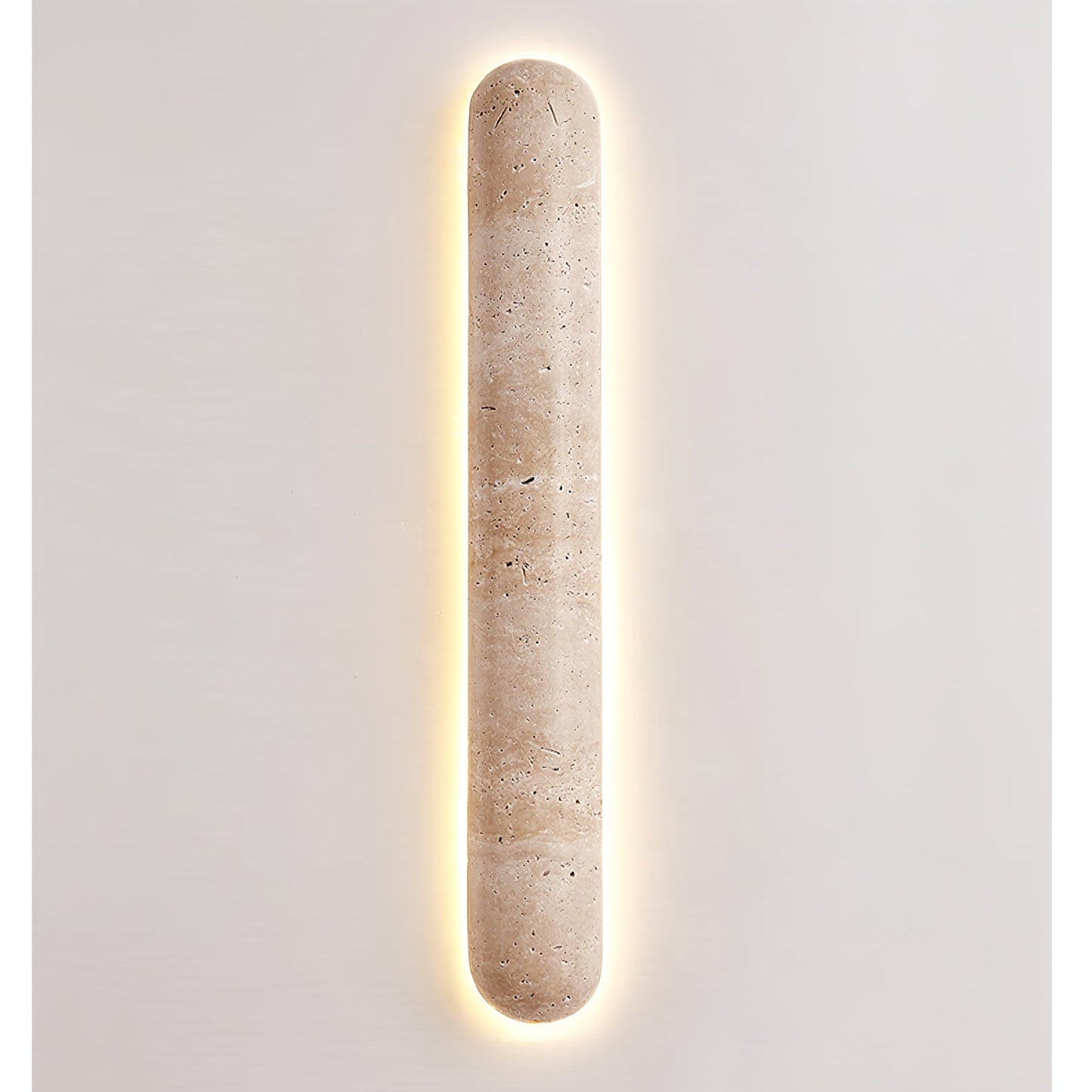 Liora Travertine Wall Sconce - Elegant Design, Adjustable Light Direct